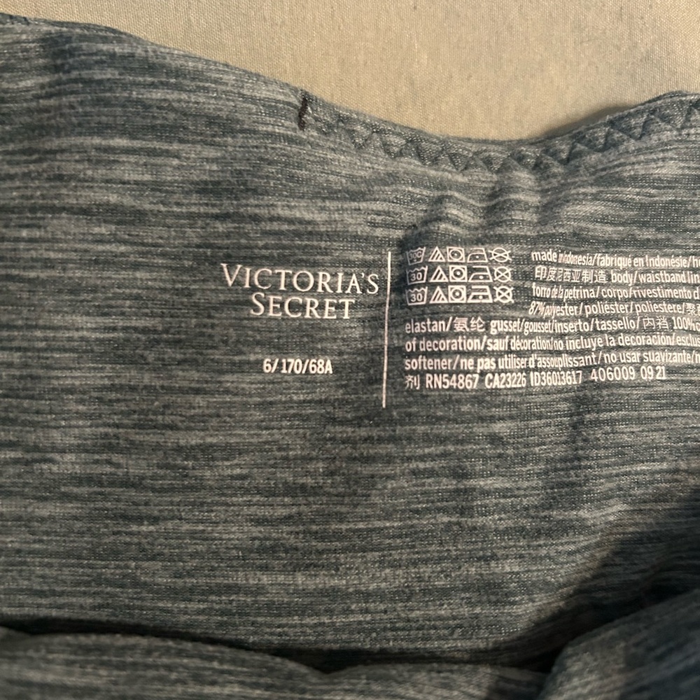 Victoria's Secret Charcoal Striped Apparel